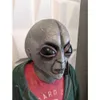 Masques de créateurs UFO Alien Skull Masque Cosplay Horreur Masques en latex Casque Halloween Mascarade Dress Up Party Costume Props