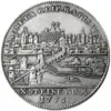 États allemands REGENSBURG Thaler 1775 Regensburg artisanat argent plaqué copie pièce en laiton ornements décoration de la maison accessoires 248n