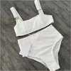 One-Piece Suits Bikini Summer Designer Womens Bikinis Set Y Clear Strap Luxurys Swimsuit Stars Shape Swimwears Ladies Bathing Suit Swi Otxkz