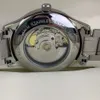 Zegarek designerski Ultra cienki w pełni mechaniczny automatyczny Precision Precision Stal Oryginalna skóra minimalistyczna Wodoodporna Business Watch Watch Watch Najlepsza jakość