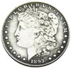 HB108 Hobo Morgan Dollar Skull Zombie szkielet kopia monety mosiężne ozdoby rzemieślnicze dekoracja dom