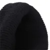 Winter Three Hole Woolen broderad stickad rolig utomhus ridmask kall och vindtät pullover hatt 844161