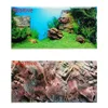 Decorations Juwel HD Fish Tank Background Painting PVC Double Sided Aquarium Poster Decoration Wall237c