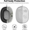 Silicone Case Cover for AirPods Max Clear Soft TPU Waterproof Protective case Transparent Headphones Accessories Protector for Apple AirPods Max