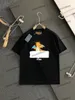 xinxinbuy män designer tee t shirt 2024 roma dinosaurie bokstav tryckning kort ärm bomull kvinnor grå svart vit röd s-xl