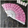 Autres événements Fournitures de fête Paillettes Danse Fan Creative Design Peacock Pliant Fans Femmes Stage Performance Prop Mti Couleur W8023 Dhnc0