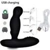 Zabawki dla dorosłych 360 wibratory analne ogrzewanie Anal Butt Wtyczka prostaty masażer z zdalnym ergonomicznym projektem zabawki seksualne dla mężczyzn i par2403