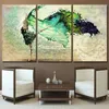 Paintings Wall Art Posters Modular Frame HD Printed Pictures 3 Pieces Home Decor Green Ballerina Girl Butterfly Dancing Canvas157N