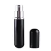 5ml Herramientas de maquillaje de alta calidad Pequeña botella de spray de perfume de vidrio de aluminio negro 5cc Atomizador cosmético portátil F20172667 Kbtrq Xtnsj