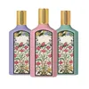 Lyx kvinnor män parfym flora gardenia magnolia lady jasmine spray 3 typer doft 100 ml bra lukt unisex hög version blossom essens