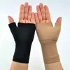 手首のサポート2PCSスポーツ関節炎圧縮スリーブチンロングローブジョイント痛い手の不安定性矯正親指