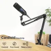 Microphones USB Microphone Studio Streaming Video Condenser Microphone for PC Computer Recording Podcasting Gaming Singing Karaoke Mikrofon