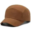 Bola bonés 2024 verão mulheres homens boné de beisebol sólido snapback curto borda sunhat hip hop chapéus ajustável versátil moda pai chapéu