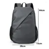 Backpack Water Repellent Nylon Men Leisure Travel 15.6 Inch Laptop Back Pack Male Functional Multiple Pockets