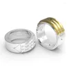 Pierścienie klastra Atlantis 925 Srebrny pierścień dostosowany przez mężczyzn i kobiety nie-Alergiczne