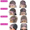13x6 Frontal Peruk Glueless 360 Dantel Ön Brezilya 30 inç Kemik Düz İnsan Saç Perukları Kadınlar İçin