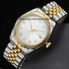 AA Datejust Diamond Designer Watch Women Mechanical Watch Round Plated Gold Silver rostfritt stål 2813 rörelse klockor rosa svartvitt vattentätt WZ83 2JK8