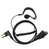 Walkie Talkie Earpiece Headset for Motorola Radio Cls1410 Cls1110 Bpr40 Cp200 Cp200d Cp185 Cp100 Rdm2070d with PU G Shape Spring Wire Ear-hook and PTT