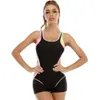 2024 Nouveau Style Bikini Designer Maillots De Bain Femmes Sport Une Pièce Conservateur Coloré Sexy Dos Nu Maillots De Bain