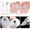 Digital diamante microdermoabrasão aspirador de cravo acne marcas remoção máquina limpeza profunda poros cuidados com a pele ferramenta 240219