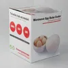 Mikrovågsäggsångare panna spis 4 ägg kapacitet enkelt snabb 5 minuter hårt eller mjukt kokt kök matlagningsverktyg 240307