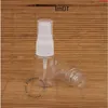 100pcs / Lot Promotion10ml Bouteille de parfum en plastique Vaporisateur Atomiser Cap Pot 1 / 3OZ Cosmétique Petit récipient rechargeable Vialhood qté Lbxmh