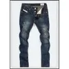 Jeans Designer Mens Skinny Pants Casual Luxury Jeans Men Fashion Distressed Ripped Slim Motorcycle Moto Biker Denim Hip Hop Pants 418