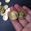 13 Stück britische Victoria-Sovereign-Münze 1887–1900, 24 mm, kleine Goldkopie, Münzen, Kunst-Sammlerstücke2523