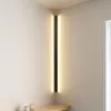 Lâmpada de parede Canto Moderno LED Minimalista Interior Luminária Sconces Escada 100cm 150cm Quarto Cabeceira Home Hallway3026