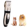 CW030 Professional Grooming Kit laddningsbart husdjur Cat Dog Hair Trimmer Electrical Clipper Shaver Set Haircut Machine2205