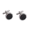 Boutons de manchette Hawson boutons de manchette en émail classique pour hommes boîte à bijoux de mode en or cadeau garçon avec luxe 230419 livraison directe fermoirs à cravate Tack Othst