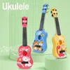 Kinder Ukulele Musical Spielzeug 4 Saiten Kleine Gitarre Montessori Bildung Instrumente Musik Spielzeug Musiker Lernen Geschenk y240226