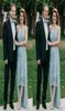 2019 Vneck med applikationer Evening Dress Highlow Homecoming Dress Custom Made S Girls Endast klänning2246263