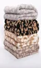 Couvertures polaires pour bébé enfants couvertures tricotées imprimé léopard nés bébés couverture douce literie canapé ensemble pour dormir sieste W220392386590