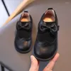 Bottes bébé fille chaussures en cuir fond souple enfant en bas âge princesse 2024 style petit enfant E31
