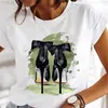 女性のTシャツTシャツ女性2022衣類甘いワインプリントガール90S漫画印刷服グラフィックTシャツトップレディプリントFE TEE TシャツL24312 L24312