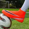 Varumärkesmän fotbollskor professionell bekväm futsal gräs högkvalitativ träning sport match fotboll stövlar ultralight 240228