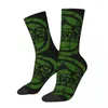 Chaussettes pour hommes Hip Hop Vintage café fou Compression unisexe le dernier d'entre nous jeu Harajuku motif imprimé drôle nouveauté équipage chaussette