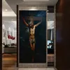 Korsfästelsen av Anatoly Shumkin HD Tryck Jesus Christ Oil Målning på duk Art Print Home Decor Wall Art Målning Bild Y20225R