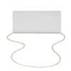 Evening Bags Elegant Bag With Chain Strap Stylish Envelope Purse For Wedding Cocktail Party And Prom