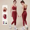 Lu Womens Yoga Set BH med Short Set LL Camisole Workout Bras Set med Gym Long Pant Fitness Cami Casual Summer SP353+CK1376