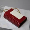 Torebka designerska 20 cm Kate Flap Bag luksusowa torba designerska worek Wysokiej jakości torby na ramię designerka torba crossbody 10A jakość czerwona biała torba łańcuchowa z pudełkiem