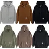 Herren-Sweatshirts Designer Carharttt Hoodie Herren Sweatshirt Tech Fleece Kapuzenpullover Hoody Damen Pullover Jacke Lose Hoodies Atmungsaktiv Carharttt Jacke Mantel Az