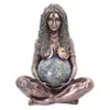 Statue de la terre mère Gaia, déesse de la terre, ornements, artisanat, maison, salon, étude, jardin, statue en résine, art déco280z