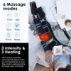 Foot Air Pressure Leg Massager främjar blodcirkulationens kroppsmuskelavslappnande lymfatisk dräneringsenhet Y240305