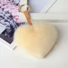 Portachiavi Cordini Carino Fluffy Real Rex Coniglio Palla di pelliccia Pompon Morbida vera pelliccia Portachiavi Anello in metallo Ciondolo Borsa Fascino per Accessori da donna Regalo ldd240312