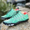 Green Barefoot Shoes Men Walking Fivefinger Women Outdoor Wading Sneakers Five Fingers Aqua Water Shoes Cycling Fitness Footwear 240226