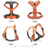 TrueLove Dog Harness Reffertive No Pull Small Medium Large VestクイックアジュシングベールマッチングリーシュカラートレーニングTLH6071 240307