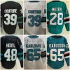 Custom Hockey Jersey Men Femmes Young San Jose''sharks''men Blank Hockey 65 Erik Karlsson Jersey 28 Timo Meier 39 Logan Couture 48 Tomas Hertl Reverse Retro Team Black