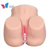 Half body Sex Doll Male Masturbation Equipment Aircraft Cup Inverted Hip Big Butt Can Insert Fun Solid Silicone Adult Products 0P4T